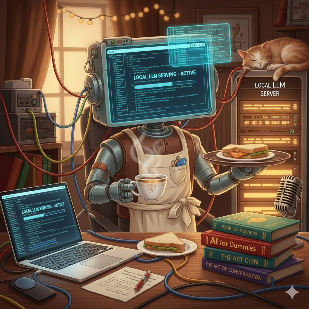 Local model serving - Using Foundry Local